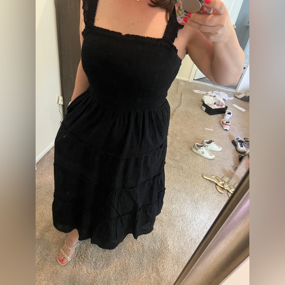 J. Crew Black Sleeveless Dress